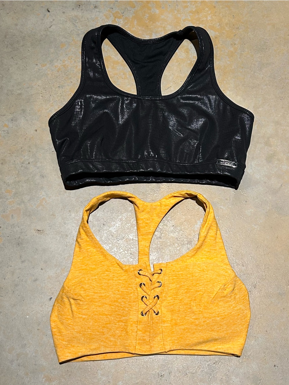 Bombshell Sportswear Sports Bra set of 2 Extra Small xs